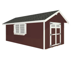 Homestead Shed Kit By EZ-FIT Sheds Wood Sheds EZ-Fit