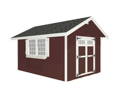 Homestead Shed Kit By EZ-FIT Sheds Wood Sheds EZ-Fit