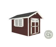 Homestead Shed Kit By EZ-FIT Sheds Wood Sheds EZ-Fit