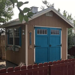 Homestead Shed Kit By EZ-FIT Sheds Wood Sheds EZ-Fit