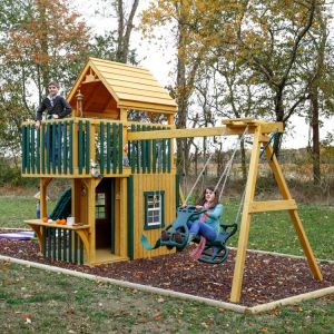 2 Story Playset Wood