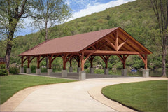 Kingston Pro Timber Frame Pavilion By Atlantic Outdoors Pavilion Atlantic Outdoors