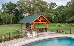 Kingston Pro Timber Frame Pavilion By Atlantic Outdoors Pavilion Atlantic Outdoors