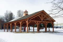 Kingston Timber Frame Pavilion By Atlantic Outdoors Pavilion Atlantic Outdoors
