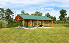 Kingston Timber Frame Pavilion By Atlantic Outdoors Pavilion Atlantic Outdoors