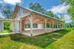 Kingston Timber Frame Pavilion By Atlantic Outdoors Pavilion Atlantic Outdoors