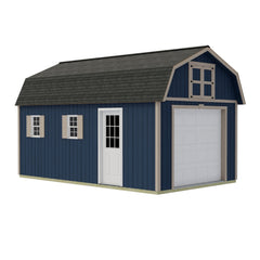 Maker's Loft Garage Kit Series 12x16-20 By Best Barns Garage Kit Best Barns