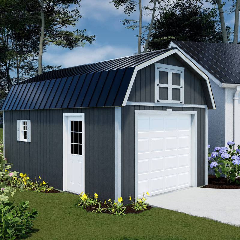 Maker's Loft Garage Kit Series 12x16-20 By Best Barns Garage Kit Best Barns