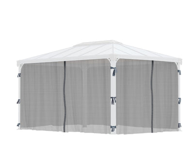 Martinique 10'x14' Gazebo Netting Set by Palram-Canopia Accessories Canopia by Palram
