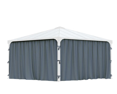 Palermo 14'x14' Gazebo Curtain Set by Palram-Canopia Accessories Canopia by Palram