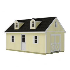 Planner's Paradise Elite Shed Kit Series 12x16-12x20-12x24 By Best Barns Shed Kit Best Barns