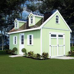 Planner's Paradise Elite Shed Kit Series 12x16-12x20-12x24 By Best Barns Shed Kit Best Barns
