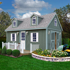 Planner's Paradise Elite Shed Kit Series 12x16-12x20-12x24 By Best Barns Shed Kit Best Barns