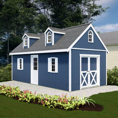 Planner's Paradise Elite Shed Kit Series 12x16-12x20-12x24 By Best Barns Shed Kit Best Barns