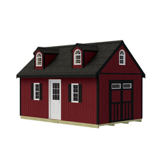 Planner's Paradise Elite Shed Kit Series 12x16-12x20-12x24 By Best Barns Shed Kit Best Barns