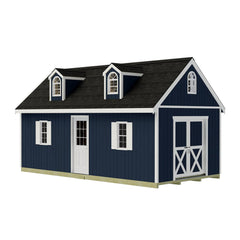 Planner's Paradise Elite Shed Kit Series 12x16-12x20-12x24 By Best Barns Shed Kit Best Barns
