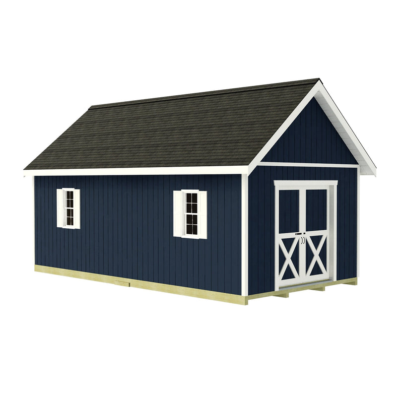 Planner's Paradise Shed Kit Series 12x16-12x20-12x24 By Best Barns Shed Kit Best Barns