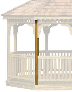 Pressure-Treated Wood Octagon Gazebo Kit By Atlantic Outdoors Wood Gazebos Atlantic Outdoors