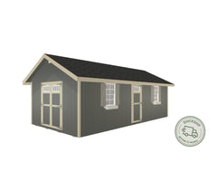 Riverside Shed Kit By EZ-FIT Sheds Wood Sheds EZ-Fit