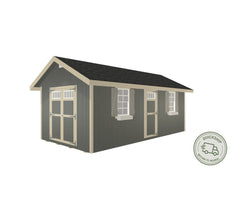Riverside Shed Kit By EZ-FIT Sheds Wood Sheds EZ-Fit