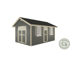 Riverside Shed Kit By EZ-FIT Sheds Wood Sheds EZ-Fit