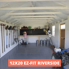 Riverside Shed Kit By EZ-FIT Sheds Wood Sheds EZ-Fit