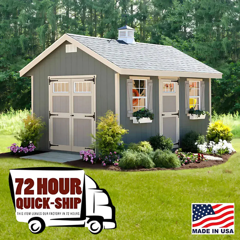 Riverside Shed Kit By EZ-FIT Sheds Wood Sheds EZ-Fit