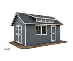 Skyview Shed Kit By EZ-FIT Sheds Wood Sheds EZ-Fit