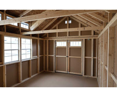Skyview Shed Kit By EZ-FIT Sheds Wood Sheds EZ-Fit