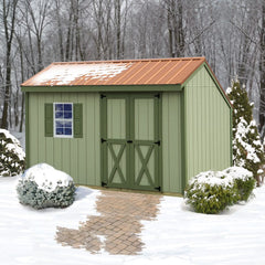Sophisticated Salt Box 8x12 Shed Kit Series By Best Barns Shed Kit Best Barns