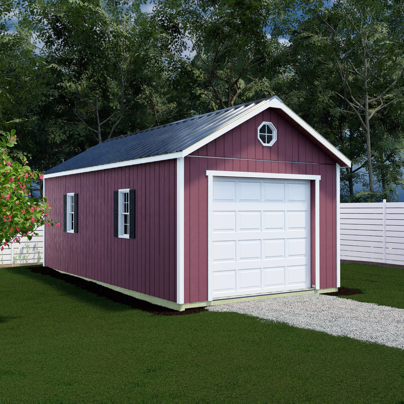 Tailored Titan-Standard Garage Kit Series 12x16, 12x20 & 12x24 By Best Barns Garage Kit Best Barns