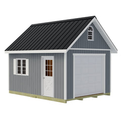 Tailored Titan-Tall w/Loft Garage Kit Series 12x16, 12x20 & 12x24 By Best Barns Garage Kit Best Barns