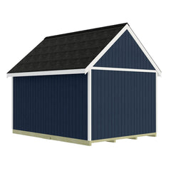 Tailored Titan-Tall w/Loft Garage Kit Series 12x16, 12x20 & 12x24 By Best Barns Garage Kit Best Barns