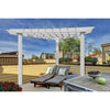 Triangle Vinyl Pergola Kit By Atlantic Outdoors Vinyl Pergolas Atlantic Outdoors