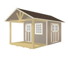 Woodsman Shed Kit By EZ-FIT Sheds Wood Sheds EZ-Fit