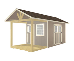 Woodsman Shed Kit By EZ-FIT Sheds Wood Sheds EZ-Fit