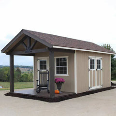 Woodsman Shed Kit By EZ-FIT Sheds Wood Sheds EZ-Fit