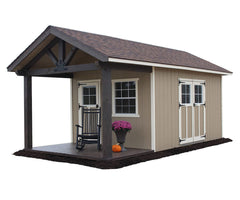 Woodsman Shed Kit By EZ-FIT Sheds Wood Sheds EZ-Fit